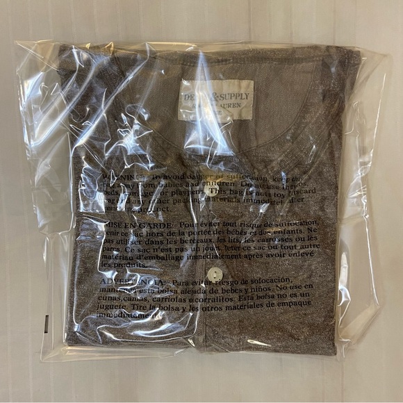 Ralph Lauren Denim & Supply long sleeve with 3 buttons sz L - Picture 11 of 11